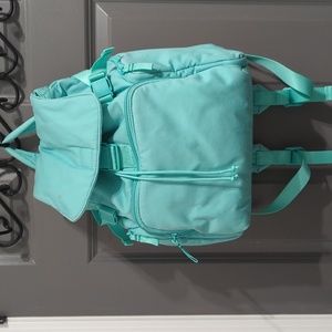 Vera Bradley Utility Large Backpack Turquoise Sky